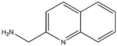 1-quinolin-2-ylmethanamine Struktur