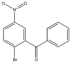 (2-bromo-5-nitrophenyl)(phenyl)methanone Struktur