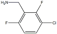 (3-chloro-2,6-difluorophenyl)methanamine Struktur