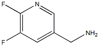 (5,6-Difluoro-pyridin-3-yl)-methylamine Struktur