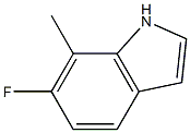 6-fluoro-7-methyl-1H-indole Struktur