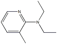 N,N-diethyl-3-methylpyridin-2-amine Struktur