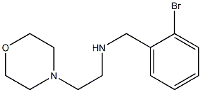 [(2-bromophenyl)methyl][2-(morpholin-4-yl)ethyl]amine Struktur