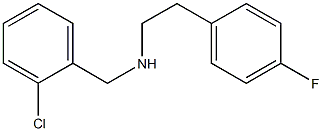 [(2-chlorophenyl)methyl][2-(4-fluorophenyl)ethyl]amine Struktur