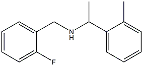 [(2-fluorophenyl)methyl][1-(2-methylphenyl)ethyl]amine Struktur