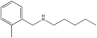 [(2-methylphenyl)methyl](pentyl)amine Struktur