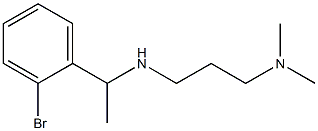 [1-(2-bromophenyl)ethyl][3-(dimethylamino)propyl]amine Struktur