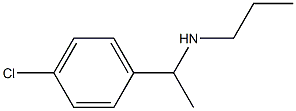 [1-(4-chlorophenyl)ethyl](propyl)amine Struktur