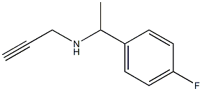 [1-(4-fluorophenyl)ethyl](prop-2-yn-1-yl)amine Struktur