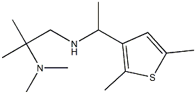 [2-(dimethylamino)-2-methylpropyl][1-(2,5-dimethylthiophen-3-yl)ethyl]amine Struktur