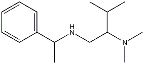 [2-(dimethylamino)-3-methylbutyl](1-phenylethyl)amine Struktur