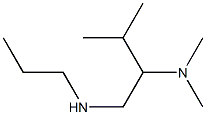 [2-(dimethylamino)-3-methylbutyl](propyl)amine Struktur