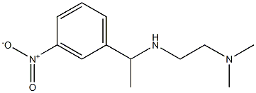 [2-(dimethylamino)ethyl][1-(3-nitrophenyl)ethyl]amine Struktur