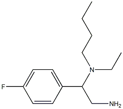 [2-amino-1-(4-fluorophenyl)ethyl](butyl)ethylamine Struktur