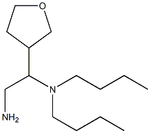 [2-amino-1-(oxolan-3-yl)ethyl]dibutylamine Struktur