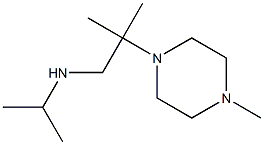 [2-methyl-2-(4-methylpiperazin-1-yl)propyl](propan-2-yl)amine Struktur