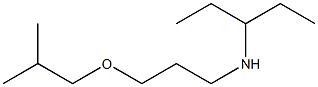 [3-(2-methylpropoxy)propyl](pentan-3-yl)amine Struktur