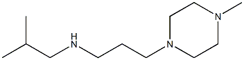 [3-(4-methylpiperazin-1-yl)propyl](2-methylpropyl)amine Struktur