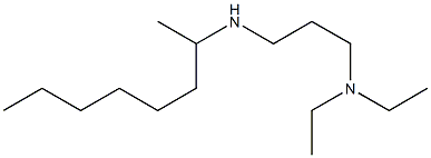 [3-(diethylamino)propyl](octan-2-yl)amine Struktur