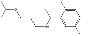 [3-(propan-2-yloxy)propyl][1-(2,4,5-trimethylphenyl)ethyl]amine Struktur