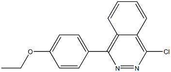 1-chloro-4-(4-ethoxyphenyl)phthalazine Struktur