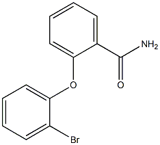 2-(2-bromophenoxy)benzamide Struktur