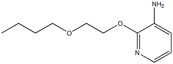 2-(2-butoxyethoxy)pyridin-3-amine Struktur