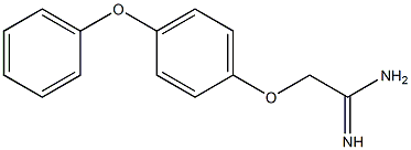 2-(4-phenoxyphenoxy)ethanimidamide Struktur