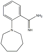 2-(azepan-1-yl)benzene-1-carboximidamide Struktur