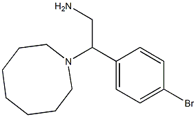 2-(azocan-1-yl)-2-(4-bromophenyl)ethan-1-amine Struktur