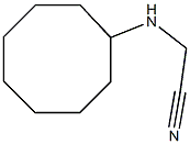 2-(cyclooctylamino)acetonitrile Struktur