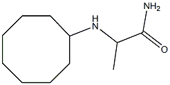 2-(cyclooctylamino)propanamide Struktur