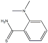 2-(dimethylamino)benzene-1-carbothioamide Struktur