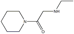 2-(ethylamino)-1-(piperidin-1-yl)ethan-1-one Struktur