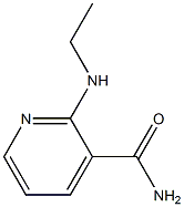 2-(ethylamino)pyridine-3-carboxamide Struktur