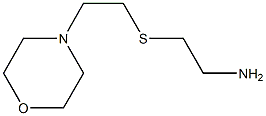 2-{[2-(morpholin-4-yl)ethyl]sulfanyl}ethan-1-amine Struktur