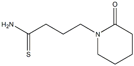 4-(2-oxopiperidin-1-yl)butanethioamide Struktur