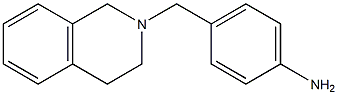 4-(3,4-dihydroisoquinolin-2(1H)-ylmethyl)aniline Struktur