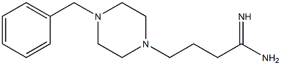 4-(4-benzylpiperazin-1-yl)butanimidamide Struktur