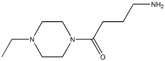 4-(4-ethylpiperazin-1-yl)-4-oxobutan-1-amine Struktur