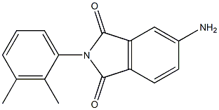 5-amino-2-(2,3-dimethylphenyl)-2,3-dihydro-1H-isoindole-1,3-dione Struktur