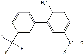 5-nitro-3'-(trifluoromethyl)-1,1'-biphenyl-2-amine Struktur