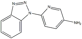 6-(1H-1,2,3-benzotriazol-1-yl)pyridin-3-amine Struktur