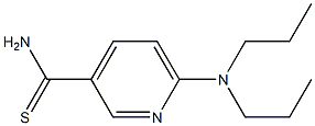 6-(dipropylamino)pyridine-3-carbothioamide Struktur