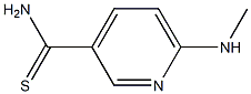 6-(methylamino)pyridine-3-carbothioamide Struktur