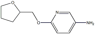 6-(oxolan-2-ylmethoxy)pyridin-3-amine Struktur