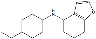 N-(4-ethylcyclohexyl)-4,5,6,7-tetrahydro-1-benzofuran-4-amine Struktur