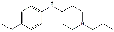 N-(4-methoxyphenyl)-1-propylpiperidin-4-amine Struktur