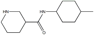 N-(4-methylcyclohexyl)piperidine-3-carboxamide Struktur