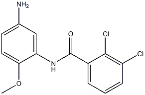 N-(5-amino-2-methoxyphenyl)-2,3-dichlorobenzamide Struktur